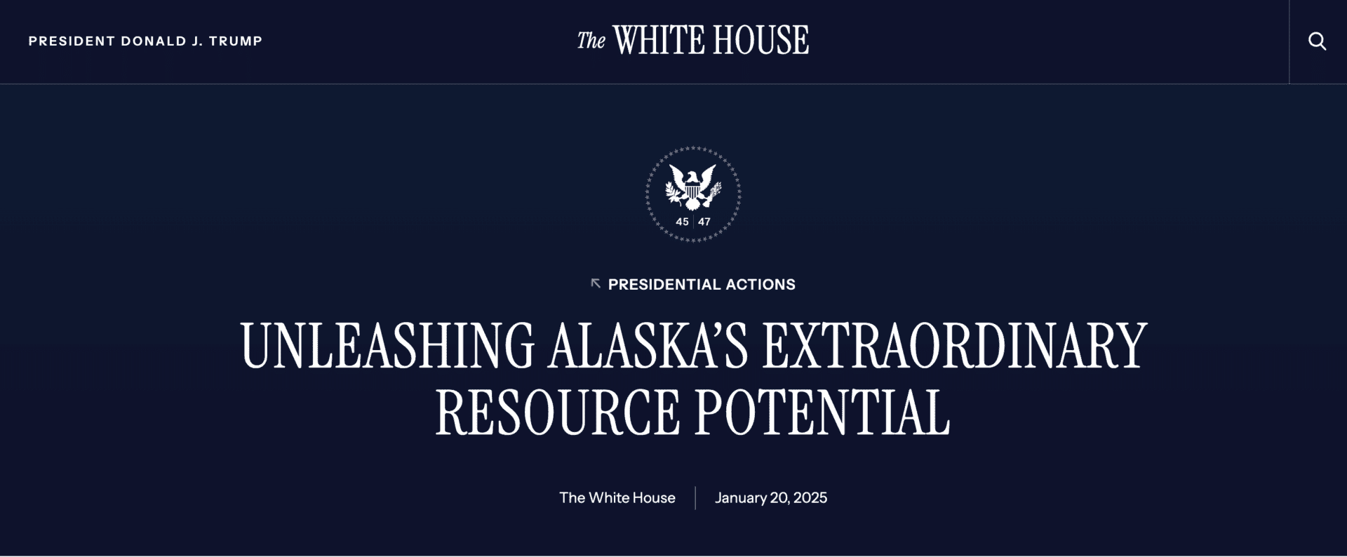 UNLEASHING ALASKA’S EXTRAORDINARY RESOURCE POTENTIAL UNLEASHING ALASKA’S EXTRAORDINARY RESOURCE POTENTIAL